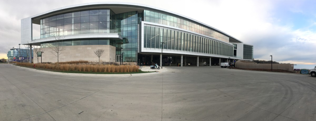 Northwestern's 2-year-old, $260 million football facility has beautiful views of Lake Michigan
